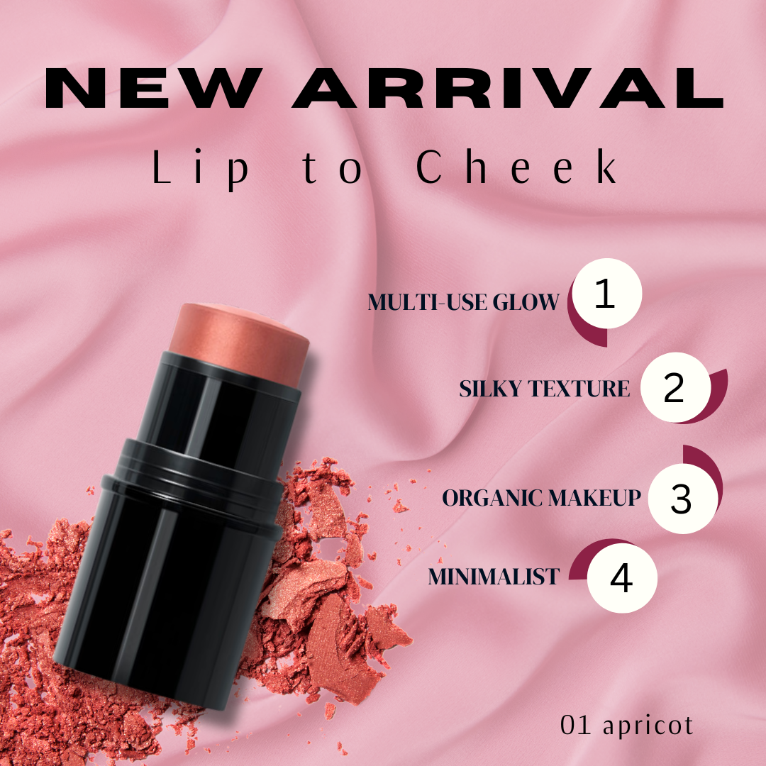 New! Lip to Cheek 01 apricot 6.1g