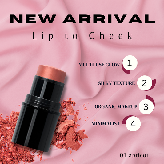 New! Lip to Cheek 01 apricot 6.1g