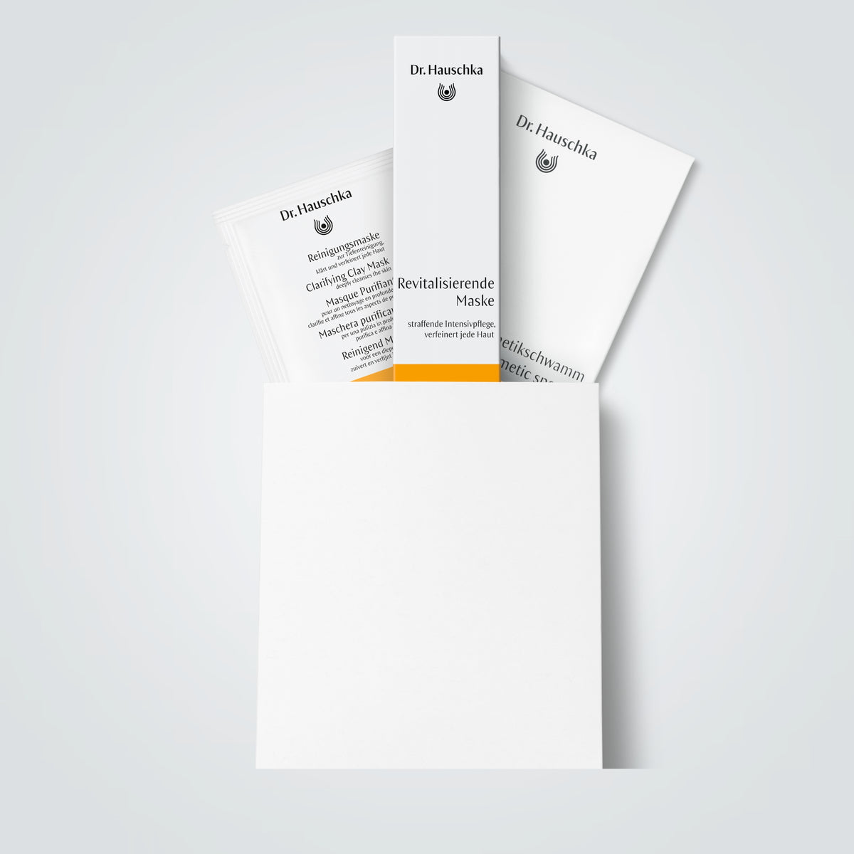 Dr. Hauschka Pure natural skincare gift set packaging