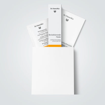 Dr. Hauschka Pure natural skincare gift set packaging