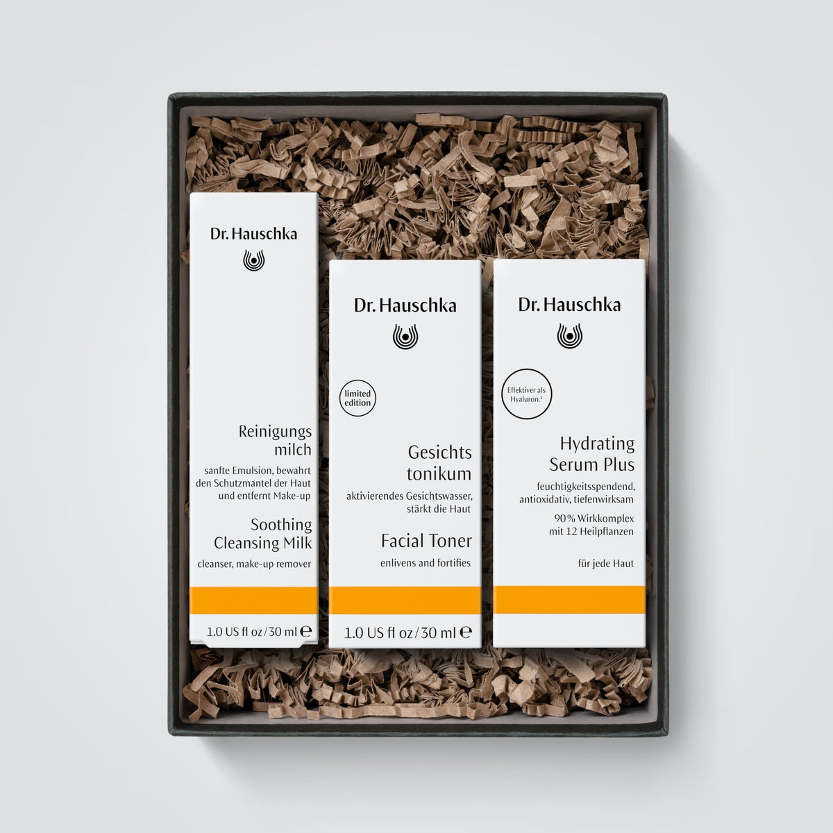 Dr. Hauschka Fresh natural skincare gift set packaging