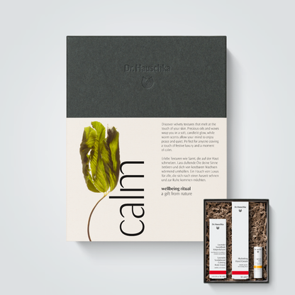 Dr. Hauschka Calm Gift Set – Natural Skincare Gift Set for Lips, Hands & Body