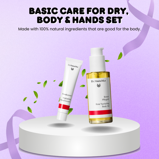 Basic Care for Dry Body & Hands Set