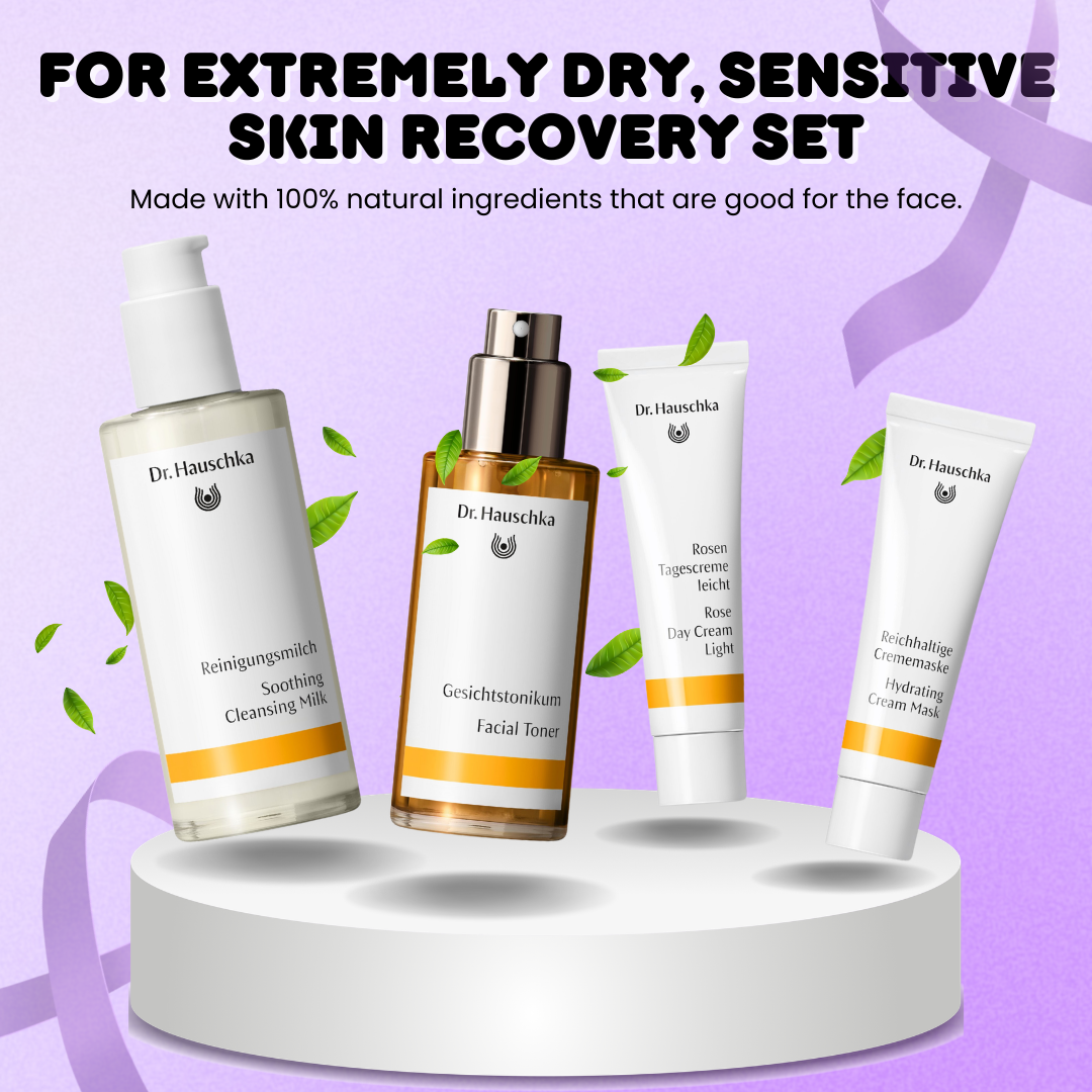 For Extremely Dry, Sensitive Skin Recovery Set