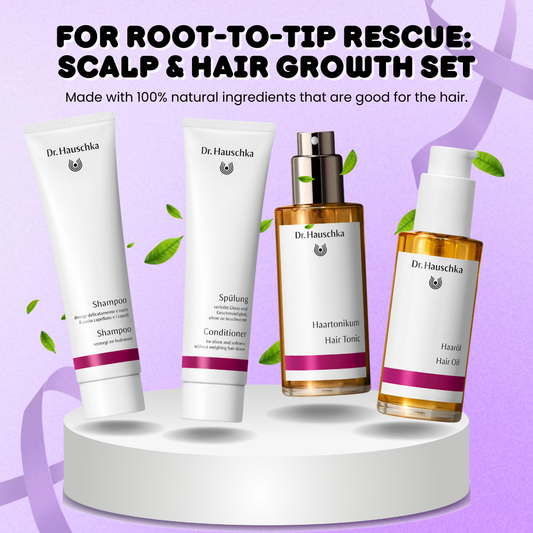 For Root to Tip Rescue: Scalp & Hair Growth Set