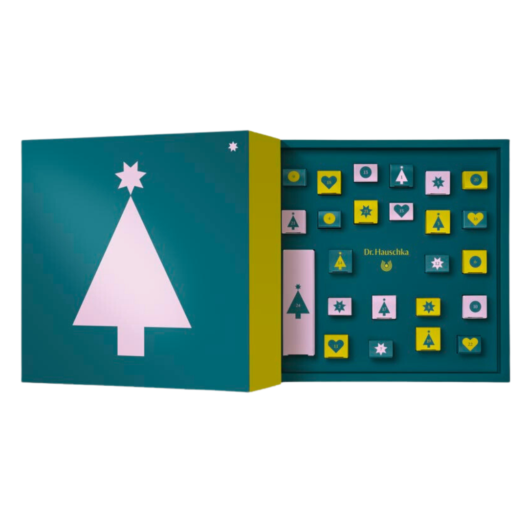 Dr. Hauschka Advent Calendar // Organic Skincare, Organic Body Care, Holiday Beauty Advent Calendar, Premium Organic Beauty Advent Calendar, Eco-Friendly Holiday Beauty Treats