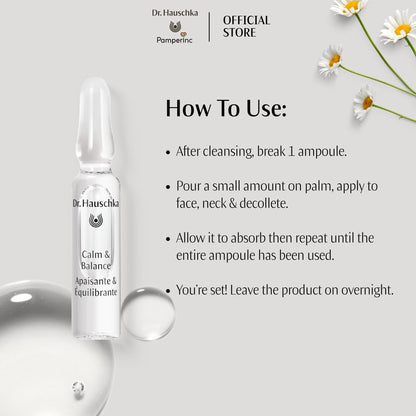 Dr. Hauschka ampoule treatment for sensitive skin

