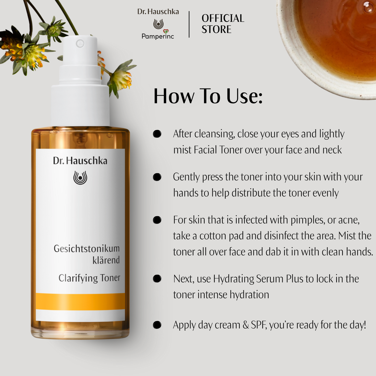 Dr. Hauschka Clarifying Toner pore refining toner