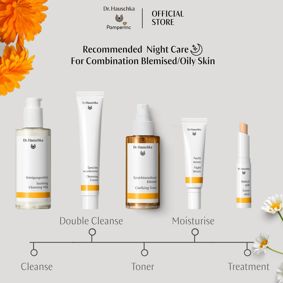 Natural moisturiser for blemish-prone combination skin