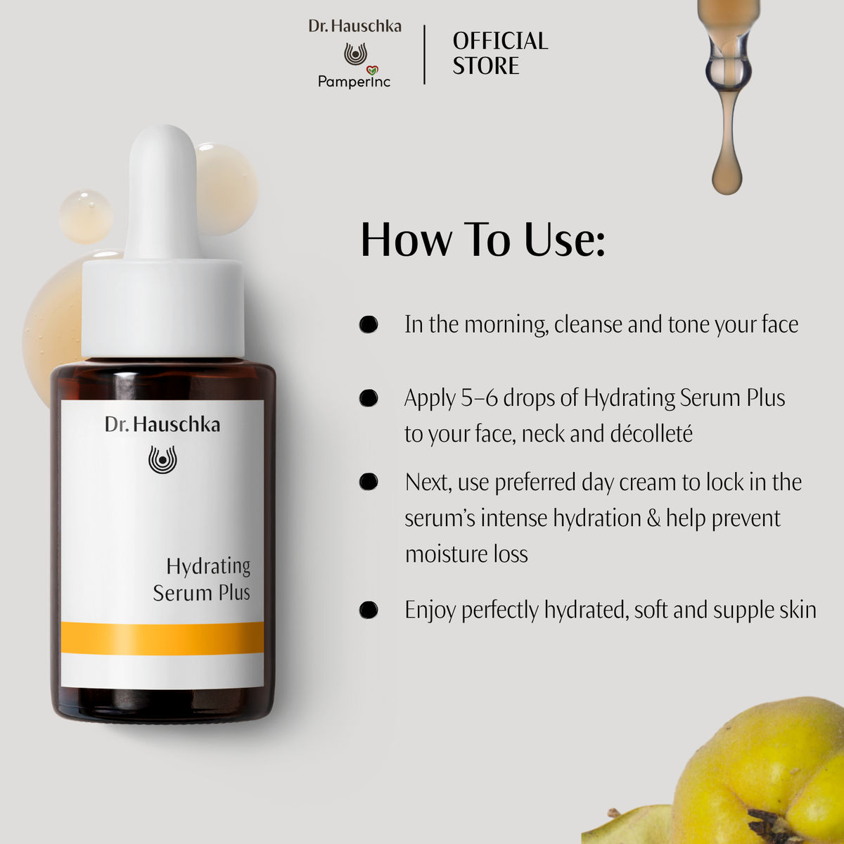 Hydrating Serum Plus botanical ingredients organic skincare