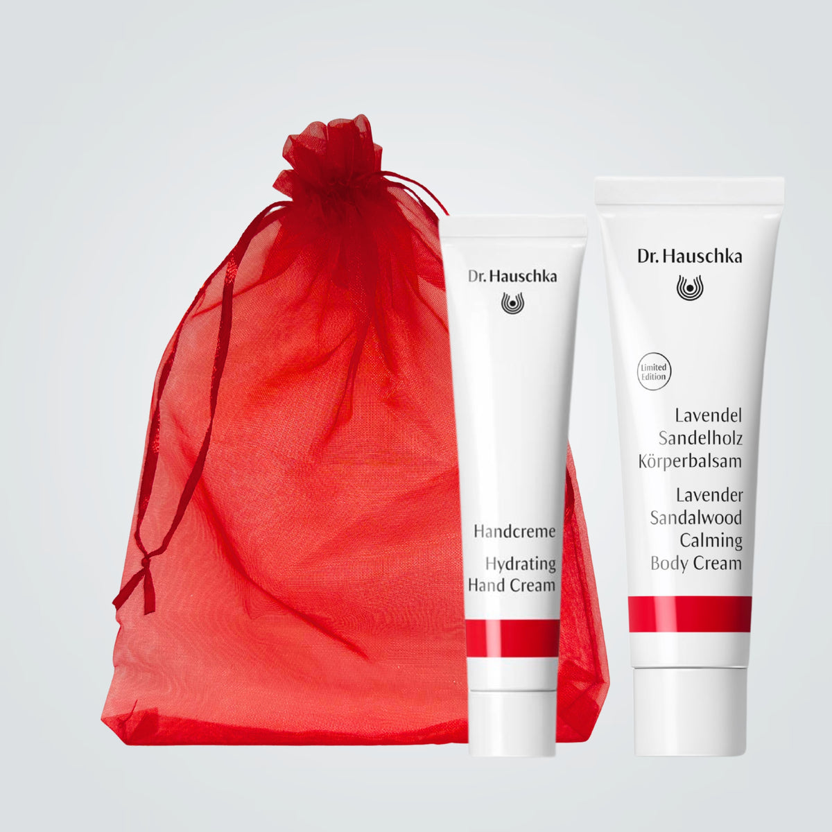Dr. Hauschka organic skincare Singapore Lavender Sandalwood Body Cream and Hydrating Hand Cream for dry skin