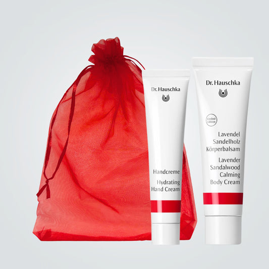 Dr. Hauschka organic skincare Singapore Lavender Sandalwood Body Cream and Hydrating Hand Cream for dry skin