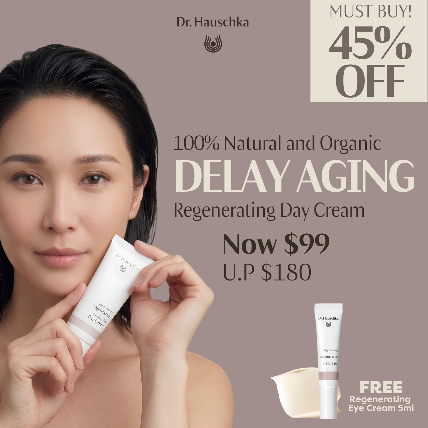 Delay Aging - Regenerating Day Cream + FREE Regenerating Day Cream Complexion